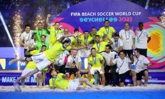 乐鱼电竞下载:巴西队第七次夺得沙滩足球世界杯冠军