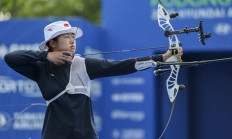 乐鱼:射箭世界杯上海站中国队夺得两银