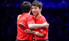 乐鱼:WTT常规挑战赛太原站：徐瑛彬/向鹏获男双冠军